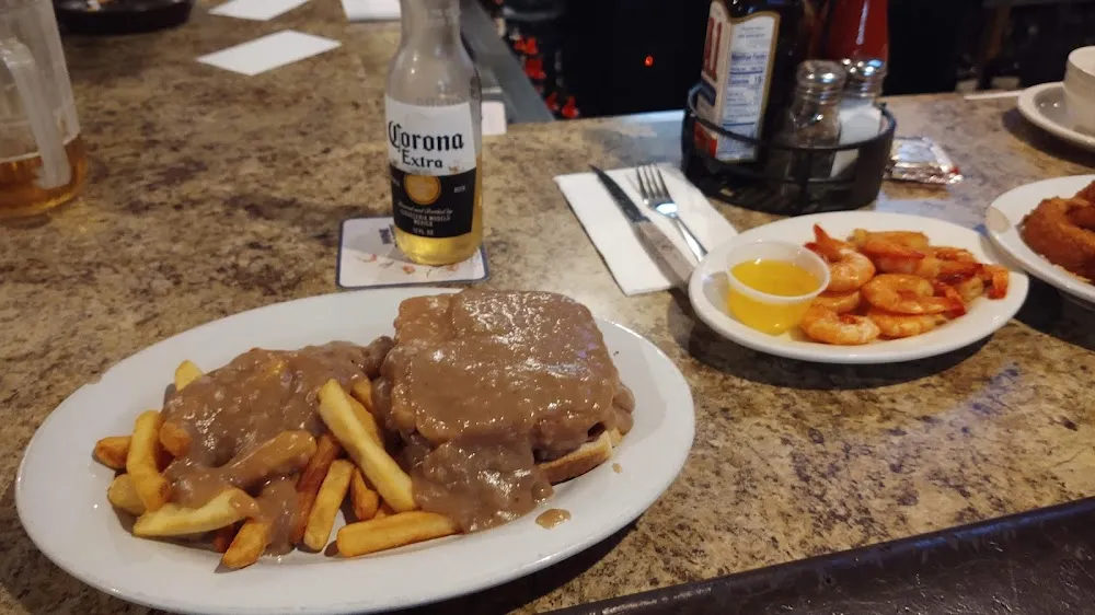 Steak and Scallops with Vegetables